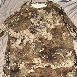 Cabela's Earth Tone Camouflage Shirt